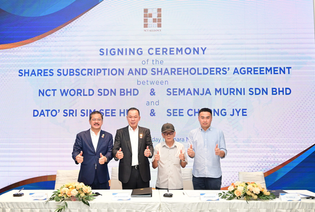 NCT Alliance Unit to Acquire Stake in Semanja Murni for RM53 mil