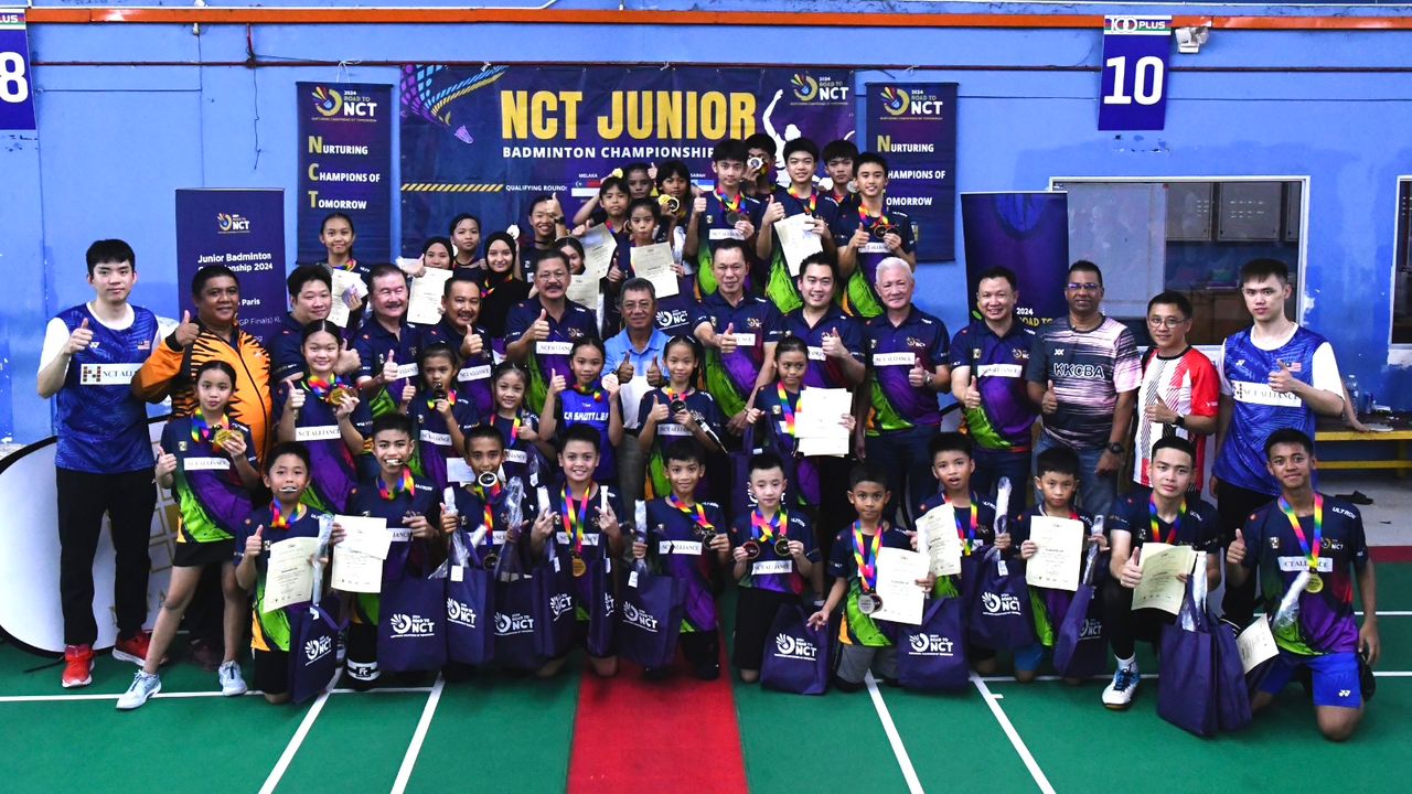 NCT青少年羽球赛 凯里双料冠军