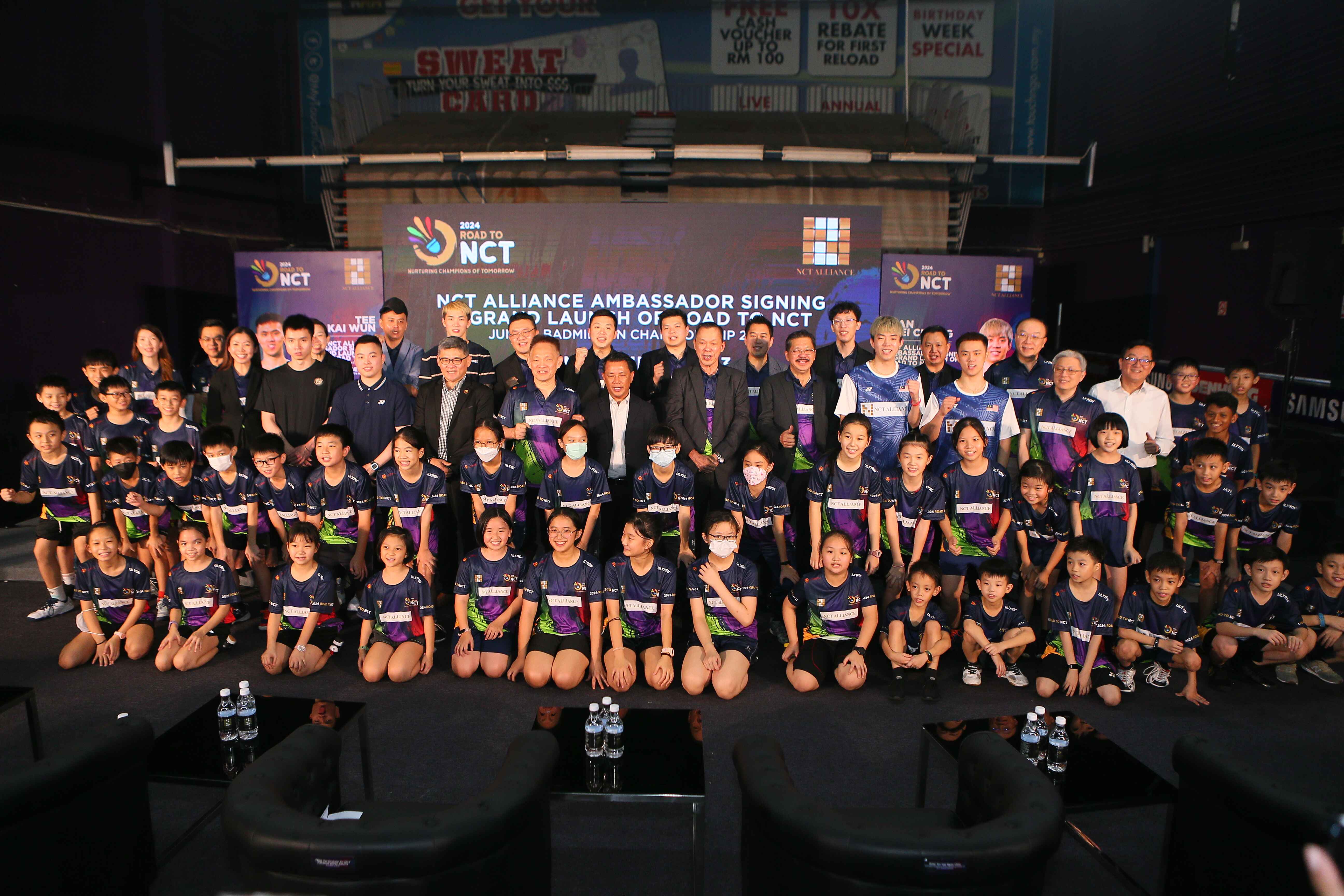 Rising Badminton Stars Man Wei Chong and Tee Kai Wun Named Brand Ambassadors of NCT Alliance